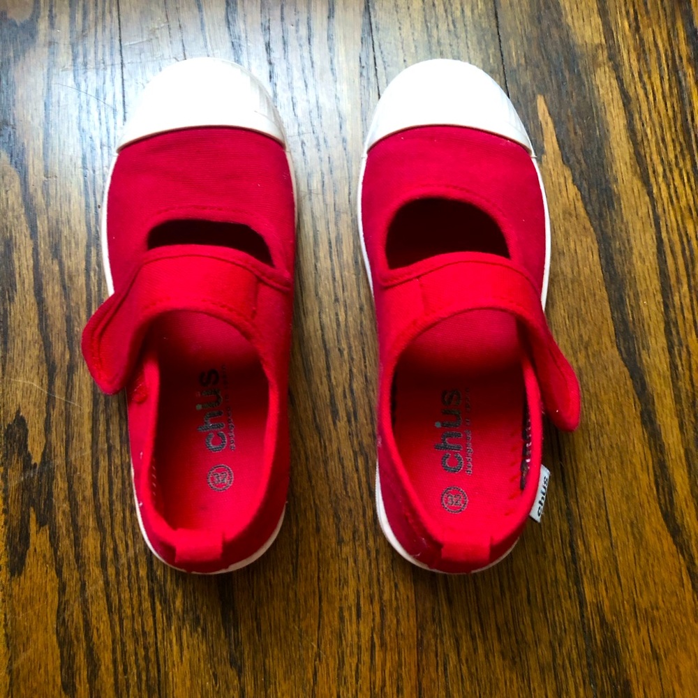 Girls Red Chus Size 32 (US size 1)